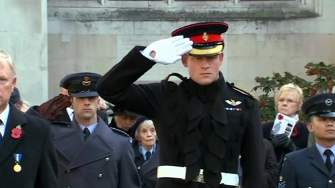 Prince Harry commemorates fallen soliders