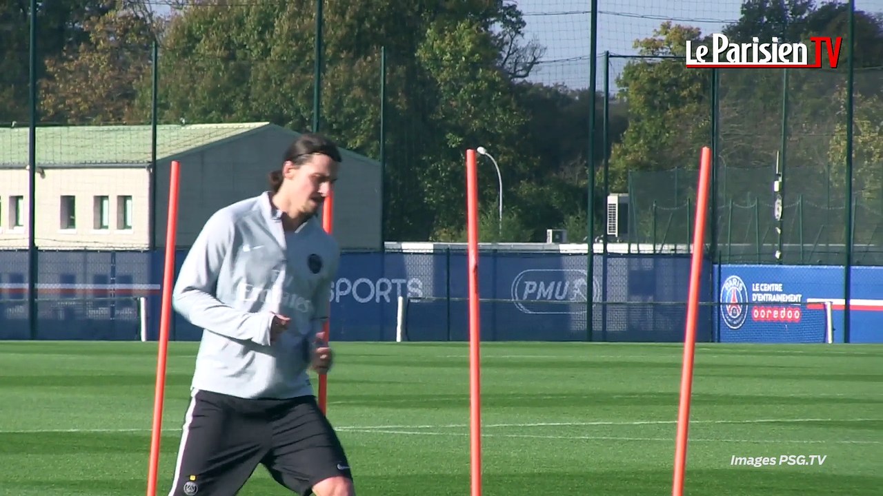 PSG. Zlatan Ibrahimovic a repris l'entraînement