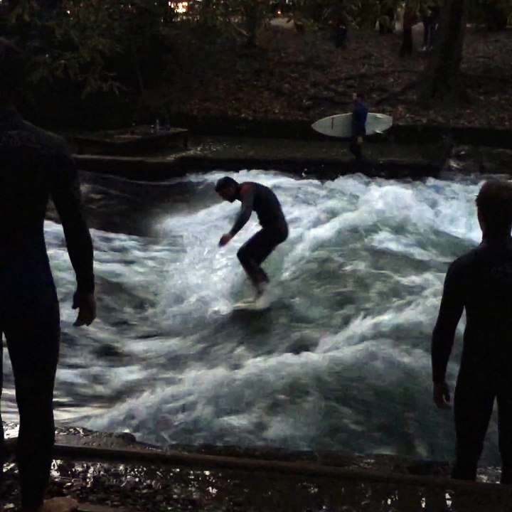 Surfing. English Garden