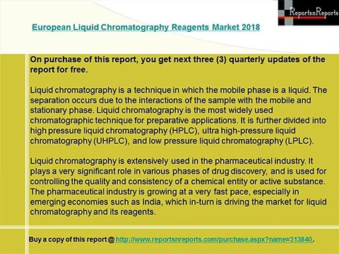 European Liquid Chromatography Reagents Market 2018