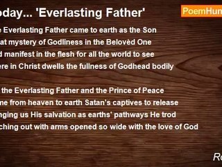 Roy Allen - Today... 'Everlasting Father'