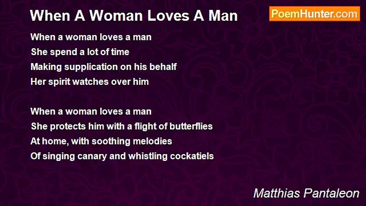 Matthias Pantaleon - When A Woman Loves A Man