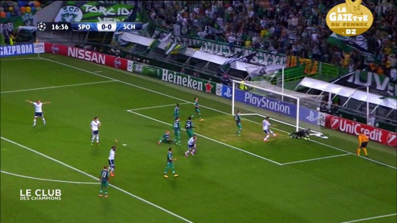Les deux buts de Slimani