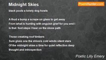 Poetic Lilly Emery - Midnight Skies
