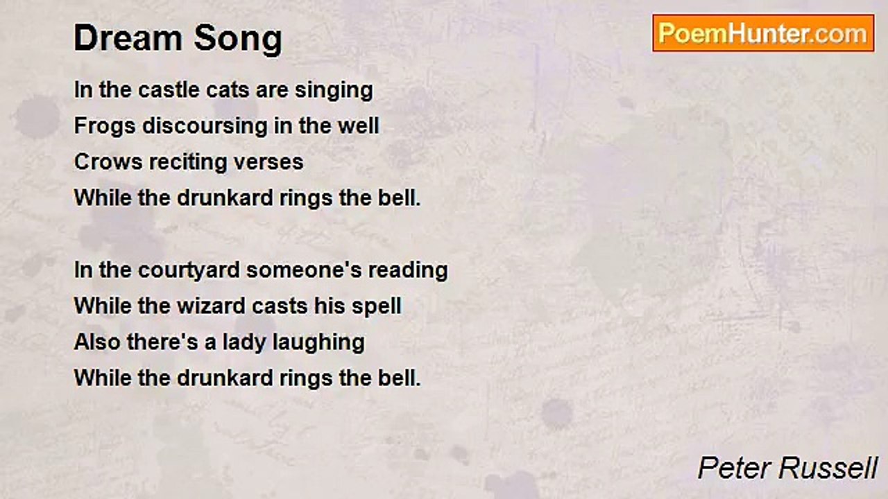 Peter Russell - Dream Song