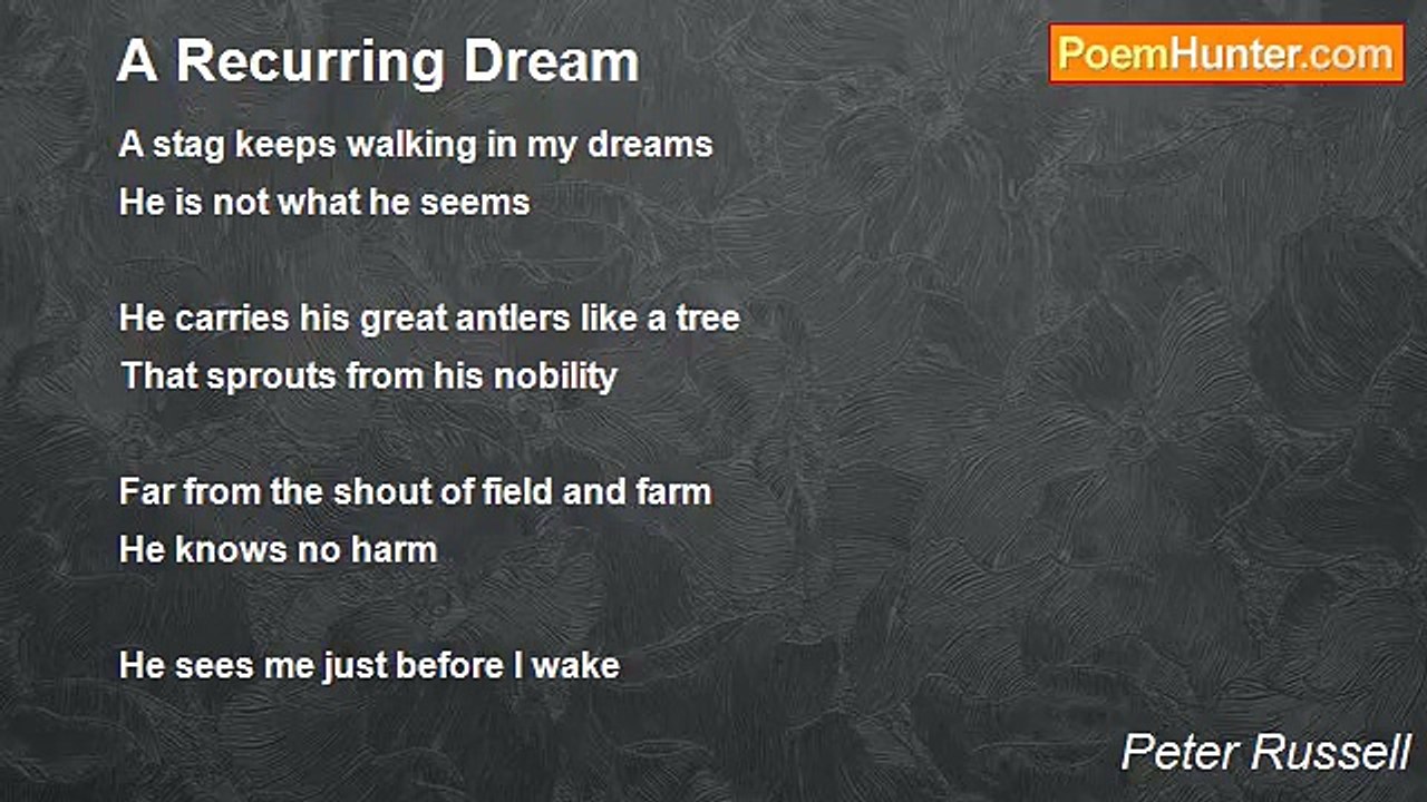 Peter Russell - A Recurring Dream