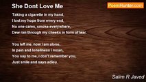 Salim R Javed - She Dont Love Me