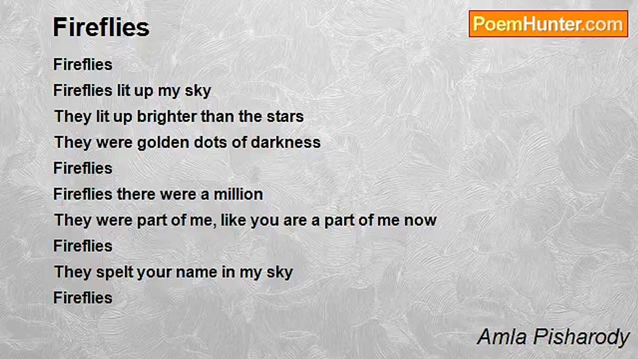 Amla Pisharody - Fireflies