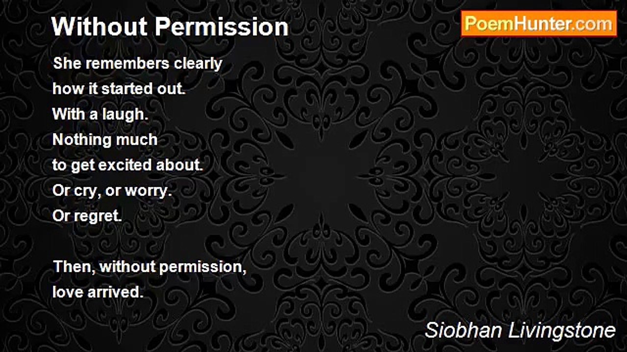 Siobhan Livingstone - Without Permission