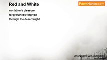 michael walkerjohn - Red and White