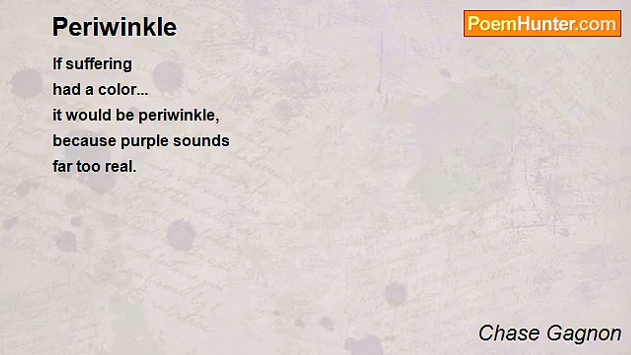 Chase Gagnon - Periwinkle