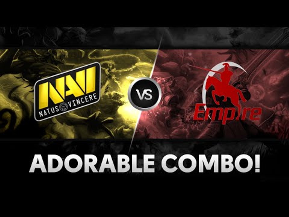 Adorable combo by Na`Vi vs Empire @ D2CL S4 Lan-Finals