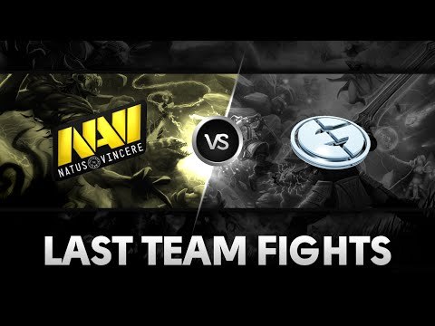 Last team fights by Na'Vi vs EG (Game 1) @Starseries X