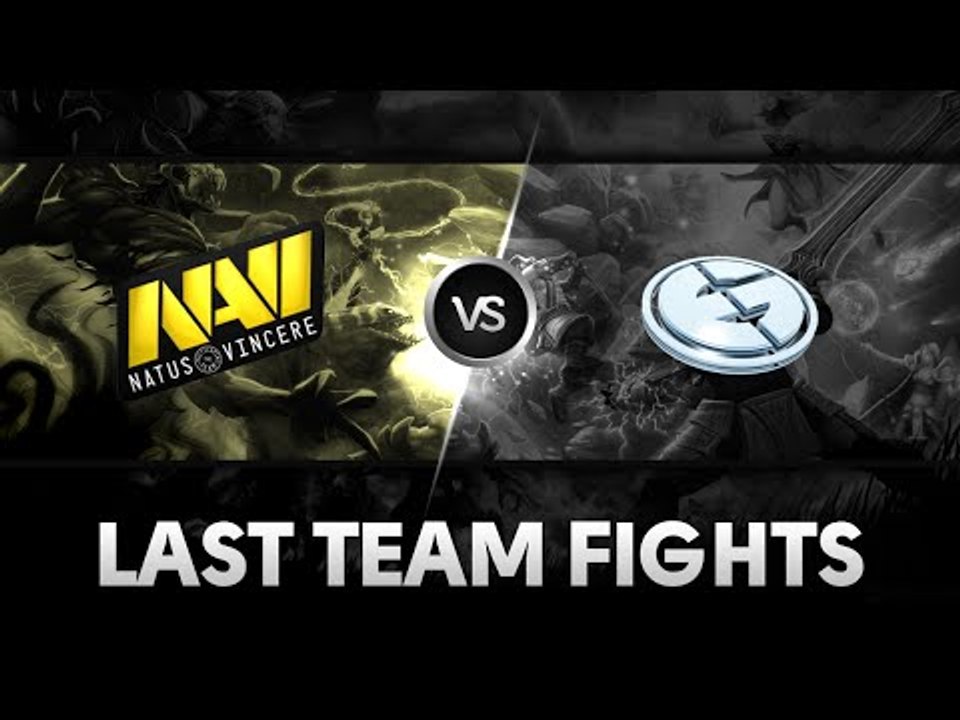 Last team fights by Na'Vi vs EG (Game 1) @Starseries X