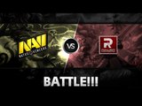 Team fight around Roshan's pit by Na'Vi vs Power Rangers @D2 Champions League S4