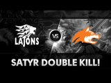 Satyr Double kill! @ The Summit 2