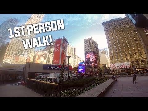 1st person walk to Madison Square Garden @ ESL New York 2014