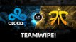 Teamwipe by Cloud9 vs Fnatic @ D2CL S4