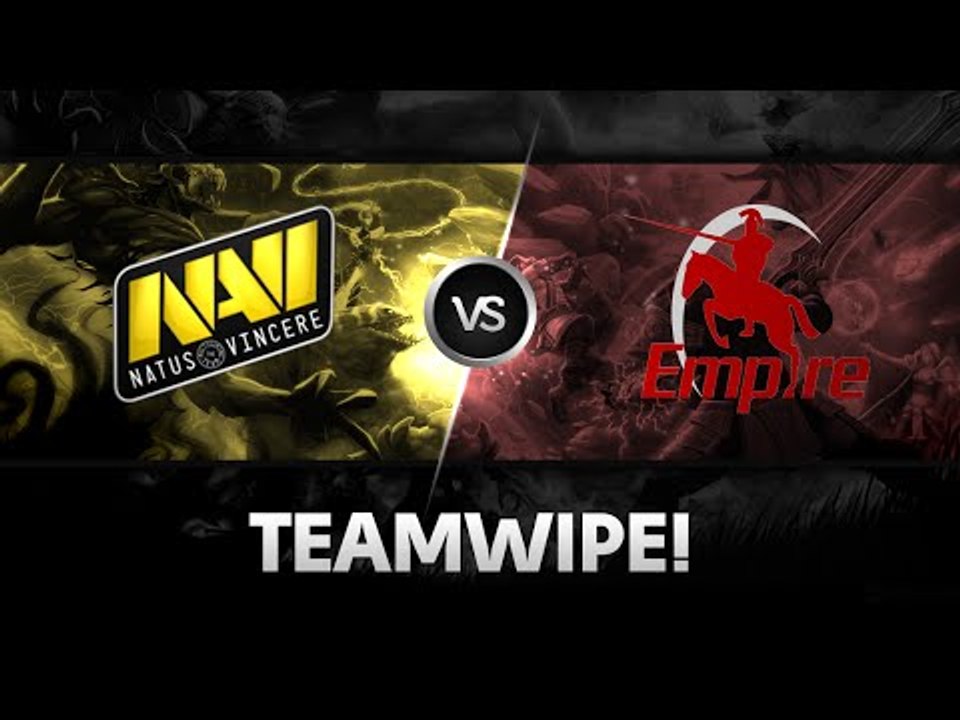 Teamwipe by Na`Vi vs Team Empire @ Excellent Moscow Cup 2