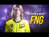 Interview with Na`Vi.Fng @ WEC 2014 (ENG Subs)