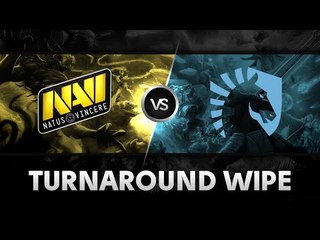 Turnaround wipe by Na`Vi vs Liquid @ The International 2014