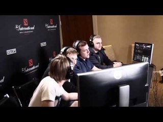 Russian analytics desk before going live @ The International 2014