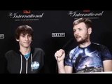 Pre-tournament interview with Dendi @ The International (With ENG subs)