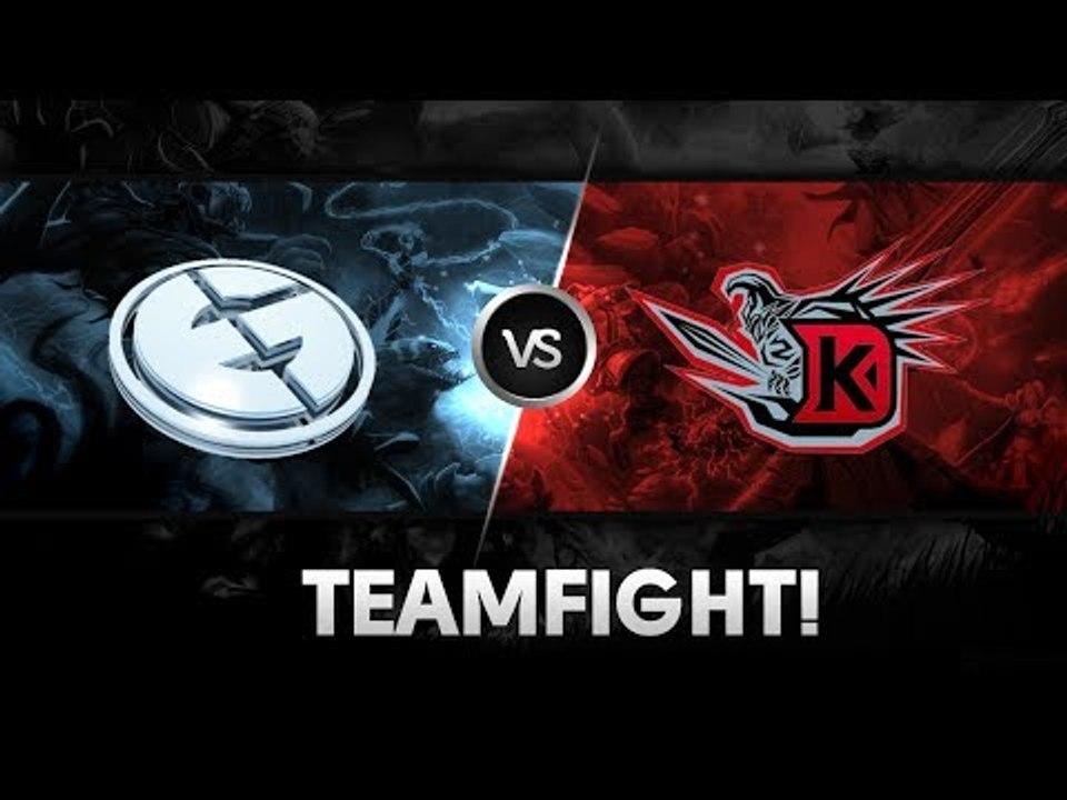 Teamfight by EG vs DK @ The Summit