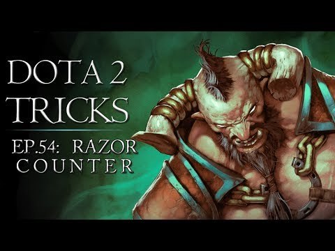 Dota 2 Tricks - Razor Counter Bug