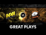 Great plays by Na'Vi vs Virtus Pro @ DreamLeague Season 1