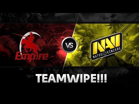 Teamwipe by Empire vs Na`Vi @ D2CL S3