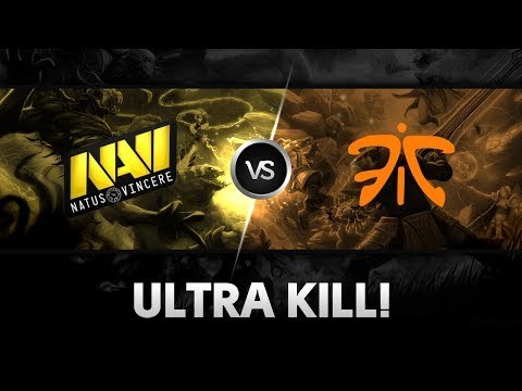 Team Wipe by Na'Vi vs Fnatic @ D2 Champions League S3