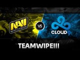 Teamwipe by Na`Vi vs Cloud9 @ SLTV 9