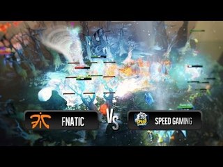 Exchange between Speed Gaming vs Fnatic (Amazing Clockwerk's hookshot) @ joinDOTA League S1