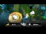 Early teamwipe by Na`Vi vs Alliance @ Starladder 8