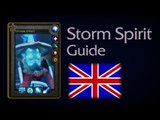 Storm Spirit guide. Gameplay Dendi and qojqva (English)