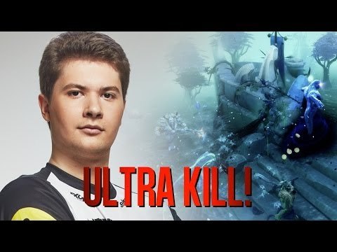 Ultra kill by Puppey vs TR @ Starladder 8