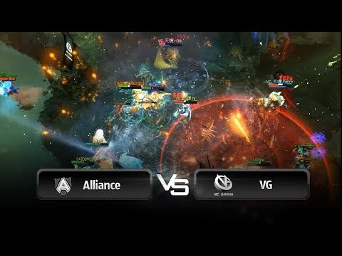 Teamwipe by Alliance vs Vici Gaming @ Raidcall EMS One Dota 2.