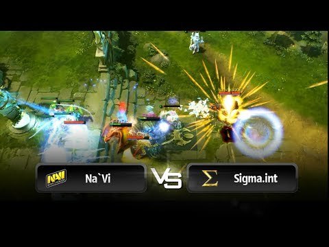 Na`Vi vs Sigma.int @ Raidcall EMS One Dota 2.