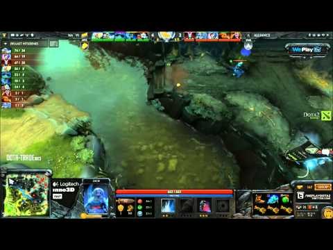 Weplay D2L grand final: NaVI vs Alliance game 4