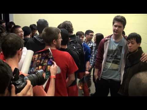 Fans invade Puppey & Dendi @ MLG Columbus 2013