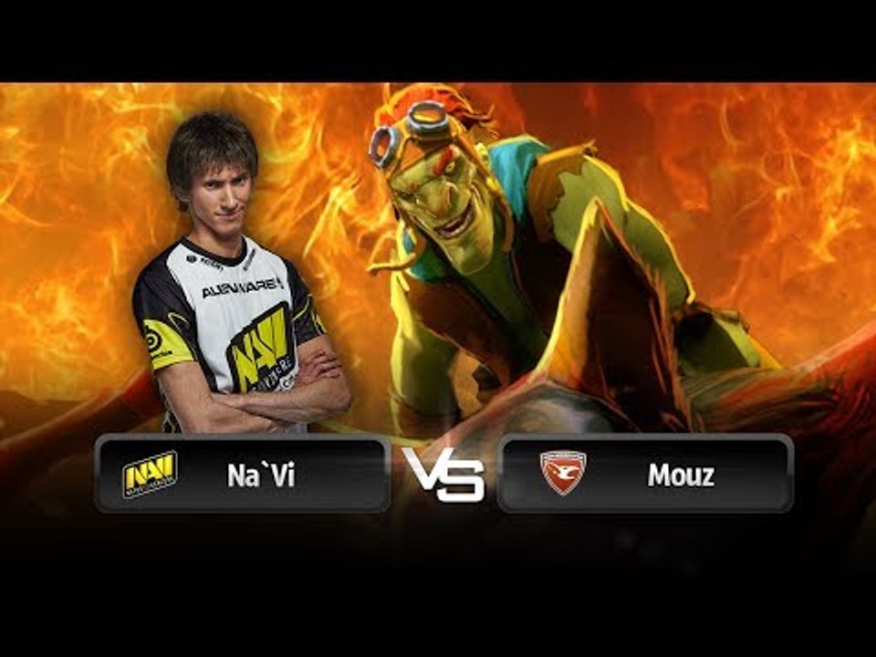 Aegis steal by Dendi vs Mouz @ Dota 2 Champions League