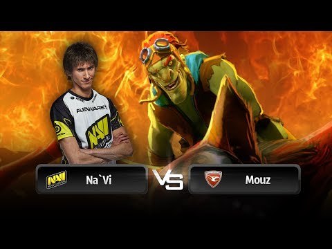 Aegis steal by Dendi vs Mouz @ Dota 2 Champions League