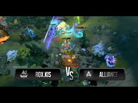 Amazing team fight by Alliance vs RoX.KIS @ StarLadder LAN-Finals - VII
