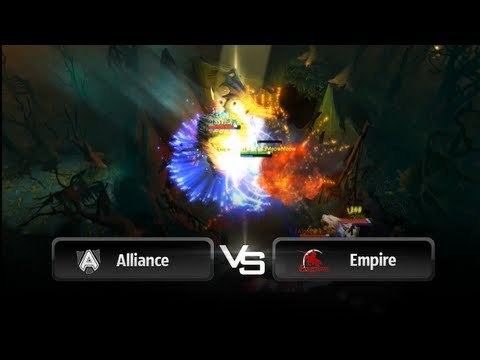 Alliance vs Empire: Insane Roshan teamfight @ StarLadder StarSeries - VII