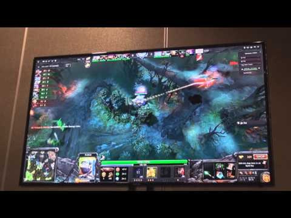 Dendi playing Pudge in Na`Vi vs LGD match @ The International 2013