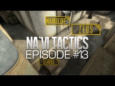 Na`Vi CS:GO Tactics: A-plant takeover @ de_dust2 #13