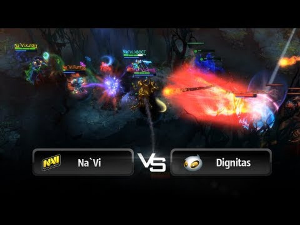 Na`Vi vs Dignitas @ DreamHack Summer 2013