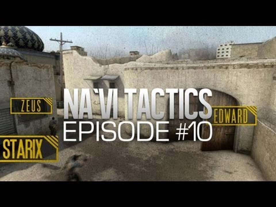 Na`Vi CS:GO Tactics: A-plant takeover @ de_dust2 #10