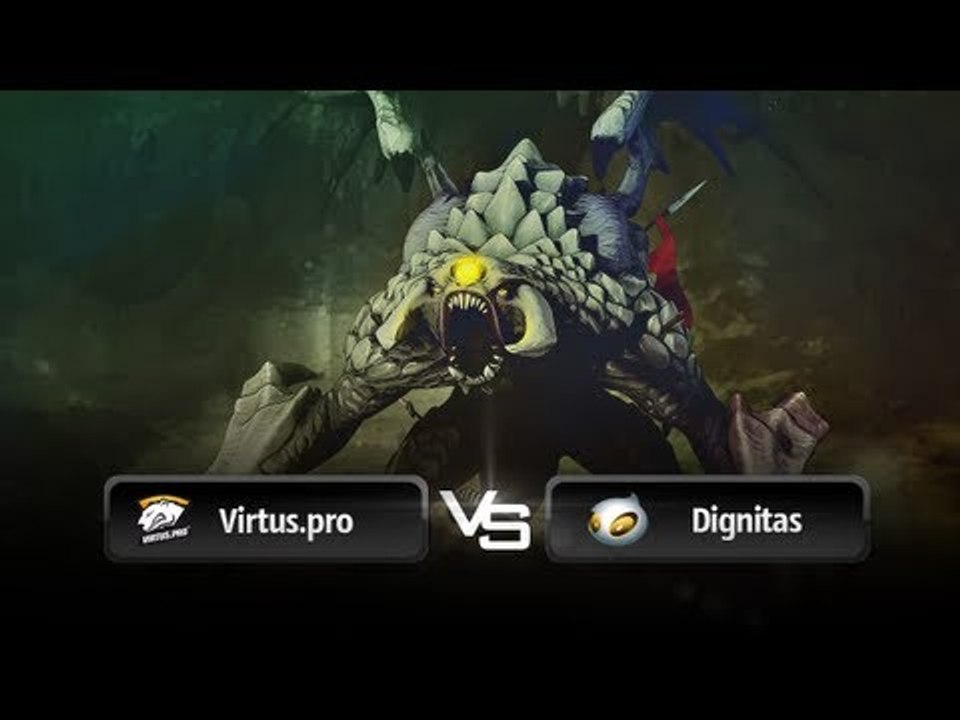Virtus.Pro 1st level Roshan fight vs Dignitas @ DreamHack Summer 2013